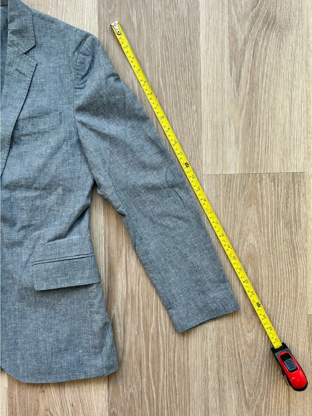 J.Crew Ludlow Slim Fit 2-Piece Unstructured Chambray Cotton Suit